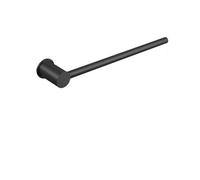 Toallero Toallero de latón for Pared, Organizador Toallas baño, Colgador, toallero, Accesorios(Black 40cm)