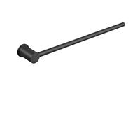 Toallero Toallero de latón for Pared, Organizador Toallas baño, Colgador, toallero, Accesorios(Black 50cm)