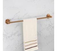 Toalleros, Accesorios de Baño de Rosa Cepillada, Portarrollos de Papel Higiénico, Toallero, Ganchos para Barra, Portacepillos de Dientes de Acero Inoxidable/Barra Individual/a