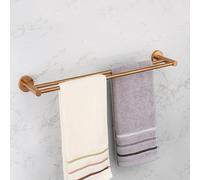 Toalleros, Accesorios de Baño de Rosa Cepillada, Portarrollos de Papel Higiénico, Toallero, Ganchos para Barra, Portacepillos de Dientes de Acero Inoxidable/Barra Doble/a