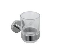 Toalleros, Accesorios de Baño, Portaescobillas Cromado Pulido, Toallero, Jabonera, Estante de Pared de Vidrio, Gancho, Portarrollos de Papel Higiénico/Portavasos/Talla Única