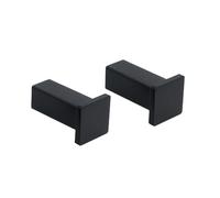 Toalleros, Juego de Accesorios de Baño Mate, Estante de Pared, Soporte para Rollo de Papel Higiénico, Gancho para Bata, Toallero, Barra, Juego de Herrajes/2 * Ganchos/a