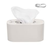 Toallita de bebé caliente, calefacción húmeda - Contautor de toallitas de bebé USB portátil,Control de temperatura preciso inteligente Caja de aislamiento de pañales reutilizable, dispensador de telas