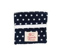 Toallita Reutilizable Algodón 100%, Suave, Lavable y Ecológica para Todo Tipo de Piel, Modelos Varios Esrampados y Lisos (STAR, MEDIO)