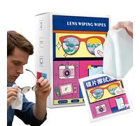 Toallitas Antivaho Para Gafas | Tratamiento Antivaho Para Gafas De Sol 100 Unidades - Limpiador Portátil Para Gafas Pantallas Cámara Ventana Coche Ordenador Teléfono Viseras Casco Uso Diario Hogar Via