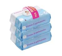 Toallitas bebé frescas & perfumadas 3 paquetes x 80 ud. Pack 2
