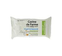 Toallitas Cambio Fresh & Natural fibras biodegradables Corine de Farme 56 unid