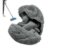 Toallitas de fregona reutilizables - Recarga para cabezas de fregona - Paños húmedos y secos para suelos duros, baldosas entrada lavadero baño cocina casa