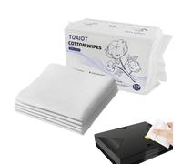 Toallitas de limpieza para impresora 3D - 21 x 8 x 9 cm, paño de algodón húmedo sin pelusa, almohadillas de limpieza reutilizables, material no tóxico, accesorios de impresión 3D para pantallas