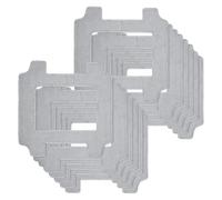 Toallitas De Microfibra Lavables, 12 Uds. De Paños De Limpieza, Compatibles Con Ecovacs For Winbot W2S/W2S Omni, Uso De Reemplazo De Robot De Limpieza De Ventanas