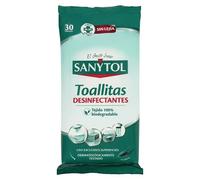 Sanytol - Toallitas Limpiadoras Desinfectantes Multiusos Eucalipto 30 Uds