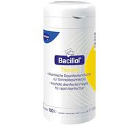 Toallitas Desinfectantes De Bacillol Tejidos Bote con 100 Toallas
