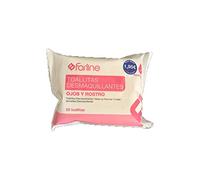 TOALLITAS DESMAQUILLANTES OJOS Y ROSTRO FARLINE 20 UNIDADES PIEL SENSIBLE