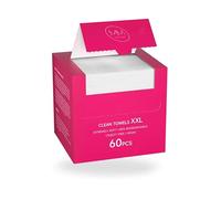 Toallitas Faciales Desechables XL (60 uds) - Algodón 100% Natural para Limpieza y Desmaquillado, Suaves e Hipoalergénicas para Piel Sensible