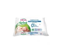 Toallitas Hipoalergénicas Love &amp Green sin perfume 56 piezas