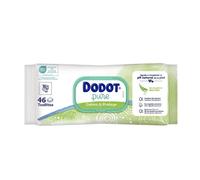 Dodot Pure Toallitas para Bebé,calma y protege con Aloe Vera para la piel sensible de tu bebé, 1104 Unidades (24 Packs x 46), 99% Agua, Sin Alcohol, Sin Plástico