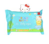 Toallitas húmedas para bebés de Hello Kitty, caja de toallitas húmedas, agua, recién nacidos, caja de toallitas húmedas para bebé, 56 toallitas húmedas