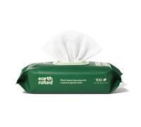 Toallitas Húmedas para Mascotas Earth Rated Sin perfume 100 Unidades