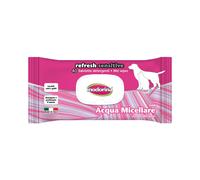 Toallitas Húmedas para Mascotas Inodorina REFRESH SENSITIVE Agua Micelar