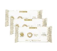 Toallitas íntimas con aroma a almizcle Monoï Oriental, paquete de 3 x 30 toallitas