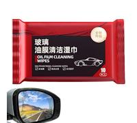Toallitas limpiadoras de película de aceite de vidrio para coche, paquete de toallitas para quitar película de aceite de vidrio para ventana de coche, toallitas para eliminar manchas de agua