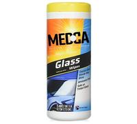 Toallitas limpiadoras de vidrios - 25 toallitas de limpieza desechables, toallitas prehumedecidas para limpieza de anteojos para parabrisas, espejos, ventanas, cocinas, autos sin rayas