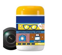 Toallitas Limpiadoras,Removedor de Manchas Sin Rayaduras - Toallitas para La Eliminación De Manchas | para Lentes de Cámara, Gafas, Espejos, Ventanas, Smartphones y Tabletas