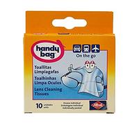 Handy Bag - Toallitas limpiagafas - Envase individual - 10 unidades - [paquete de 3]