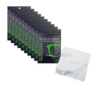Toallitas para Gafas Antivaho, Toallitas para Lentes sin Niebla para Gafas, Toallitas para Lentes, Limpiador de Gafas, Toallitas para Pantalla, Paños de Microfibra de Gamuza,
