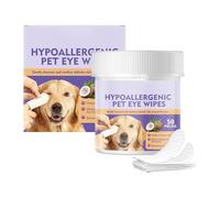 Toallitas Para Limpiar Ojos de Mascotas - Artículos de Cuidado Ocular para Perros Con la Piel | Toallitas de Limpieza Para Gatos y Nariz - Para Cachorros, , Conejos Pequeños, Medianos y Grandes de