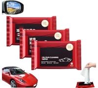 Toallitas para limpieza rápida de película de aceite, toallitas de eliminación de película de aceite de vidrio, toallitas de limpieza de película de aceite, toallitas de limpieza automáticas,