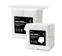 Toallitas para uñas, limpiador para evaluación, almohadillas no tejidas súper absorbentes con fibra resistente y almohadillas removedoras para mujeres, uso doméstico y profesional de manicura y