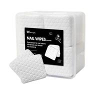 Toallitas Para Uñas Que No Sueltan Pelusa Ni Hilachas | Algodón No Tejido, Y Superabsorbente | Almohadillas para Remover Esmalte de Uñas,para Mujeres, Manicura, y Salón en el Hogar