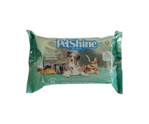 Toallitas Petshine White Musk 40 unidades