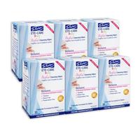 Toallitas purificadas, no irritantes, sin desgarros, hipoalergénicas y sensibles aprobadas por Dr. Fischer - Prehumedecidas, sin enjuague y recomendado por pediatras, 6, 6