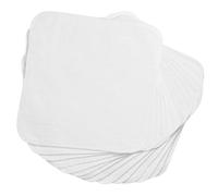 Toallitas Reutilizables para Bebé, 14 Piezas 15cmx15cm Algodón Suave, Lavables, Glúteos, Manos y Caras Sucias, Color Blanco