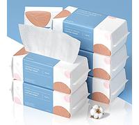 Toallitas Secas 100% Algodón 600uds - Extra Suaves para Piel Sensible | Uso Facial y Multisuperficies - PoeticEHome