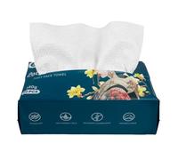 Toallitas Secas Algodón Facial Desechables Caja Limpieza Diario Rostro Piel Sensible Higiene Spa Estética Desmaquillar Bebé Lavables Suaves Resistentes Sin Fragancia 100 Por Ciento