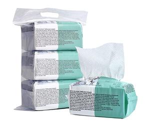 Toallitas secas de algodón, piel sensible, toallitas secas faciales, toallitas secas para bebés, toallitas desmaquillantes, toallitas de viaje familiares.(paquete de 3 17x20cm Mujer)