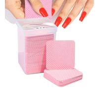 Toallitas Sin Pelusa - Almohadillas Para Toallitas Para Uñas De 2 Pulgadas | Alambres Quitaesmaltes | Toallіtas Limpiadoras En Gel: Suministros Profesionales Para La Eliminación De Acrílico, Viajes De