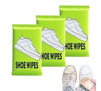 Toallitas zapatos limpieza rápida 3pc | Toallitas zapatillas cuidado zapatos | Limpiador zapato gamuza entrenador blance | DISCURA AGUA FUERA DESCANTAR CUIDADO CELIZACIÓN DE CLIMINACIÓN PARA VIAJE