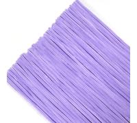 TOAOB 100 Piezas Limpiadores de Pipas de Chenilla Color Púrpura Claro de 30 cm de Largo y 6 mm de Ancho para Manualidades y Decoración del Hogar