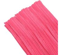 TOAOB 100 Piezas Limpiadores de Pipas de Color Rosa Claro de 30 cm de Largo y 6 mm de Ancho para Manualidades y Decoración Creación de Bricolaje