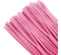 TOAOB 100 Piezas Línea Chenilla Limpiapipas Rosa de Color 30 cm de Largo y 6 mm de Ancho para Manualidades y Decoración del Hogar