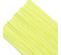 TOAOB 200 Piezas Chenilla Limpiadores Pipas Amarillo Claro de Color 30 cm de Largo y 6 mm de Ancho para Manualidades y Decoración del Hogar