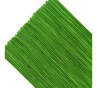 TOAOB 300 Piezas Limpia Pipas para Manualidades Verde Hierba Claro Limpiapipas de Chenilla 30 cm para Decoración del Hogar