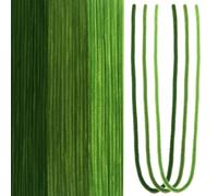 TOAOB 300 Piezas Limpiapipas Manualidades Serie Verde de 60 cm x 6 mm Línea Chenilla Limpia Pipas para Decoración Creación de Bricolaje