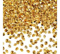 TOAOB 5000 Diamantes de Cristal Piedras Decorativas 3 mm Amarillo Cristal Acrílico Artificial Falsos Diamantes para Decoraciones Bodas Fiestas Rellenos Jarrones