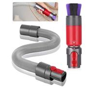 Toaren Polvo Sin Rastros Aspiradoras Cabezal Cepillo para Accesorios Aspirador Dyson V15,V10,V11,V8,V7 con Tubo Aspiradora Universal Cerdas Ultrafinas para Repuestos Dyson Cepillo Antiarañazos