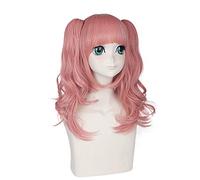 Toaru Majutsu No Index Shirai Kuroko Rizado Cola de caballo Peluca Cosplay Disfraz Resistente al calor Pelo sintético Mujer Cosplay Pelucas